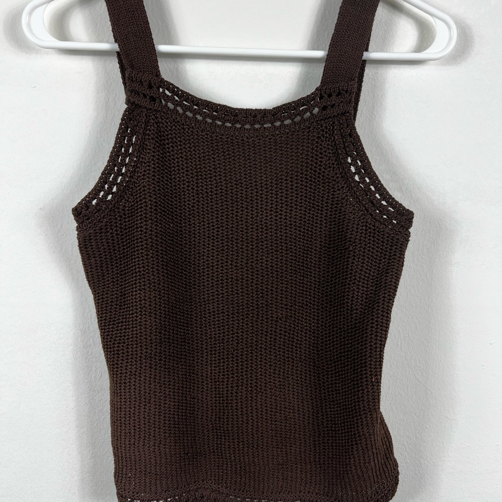 Banana Republic Brown Knitted Top Size XXSmall